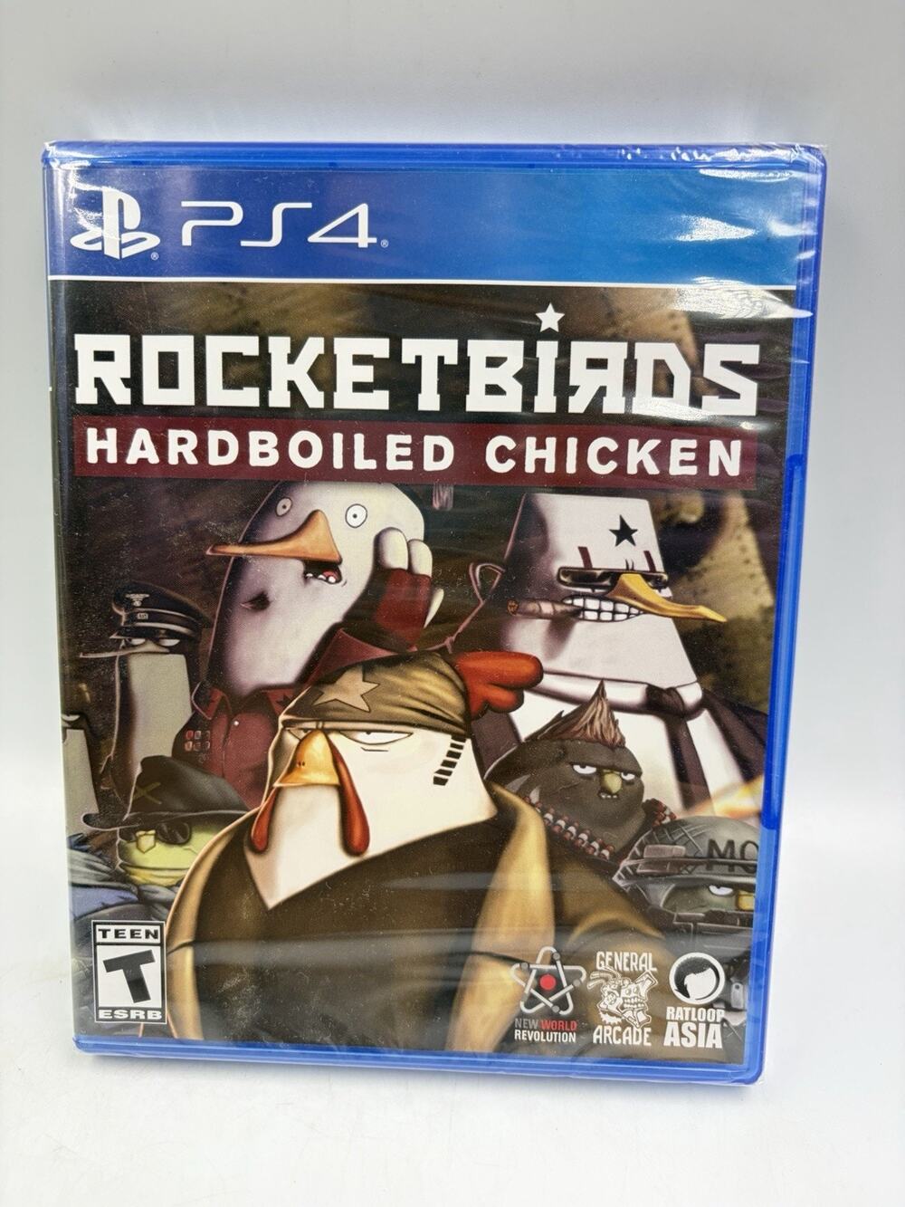 Rocketbirds Hardboiled Chicken US Version Video Game for PS4 Playstation 4 NEW